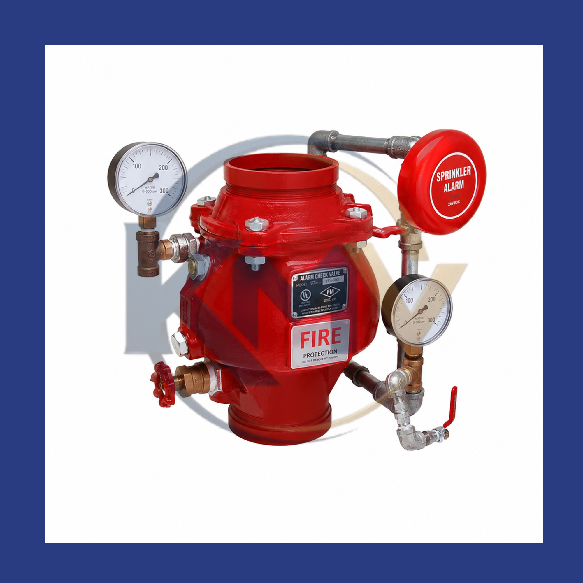 Grooved Alarm Check Valve